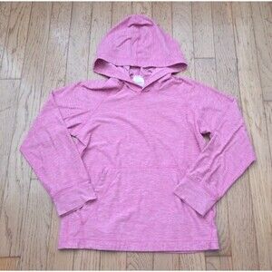 Hanna Andersson Girl's  Active Power Pink Sunblock UV Hoodie 110cm US 5 $44